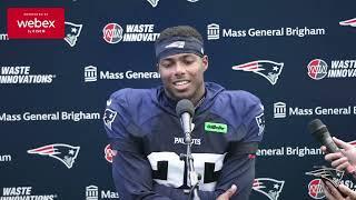 Marcus Jones: "We make sure to bring the energy." | Patriots Press Conference