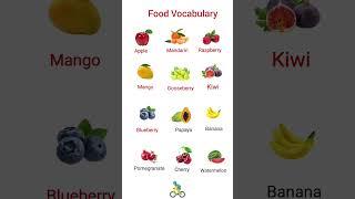 Food Names| Food Names In English #englishvocabulary #foodvocabularyforkids #foodnames #appetizing