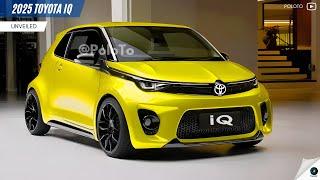 New 2025 Toyota IQ Unveiled - a car designed for driving comfort!