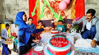 Akbar Sebil's son Ali's five-year birthday party, which made everyone happy with a sweet