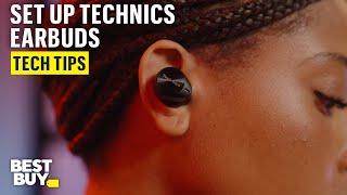 How to Set Up the Technics Premium HiFi True Wireless Earbuds – Tech Tips from Best Buy
