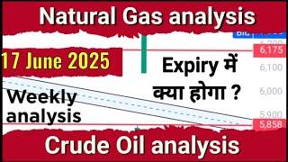 Crude Oil analysis for 17 June 2025 | Natural gas analysis | Natural Gas News |  #crudeoilnews #ng