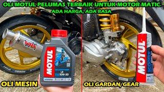 Nyobain Pake Oli MOTUL Scooter Di Motor Beat Std Kirian - Tarikan Makin Ringan!