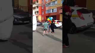 Белый мишка подарил бесконечно эмоций  #Shorts #праздник #деньрождения #поздравление #белыймишка