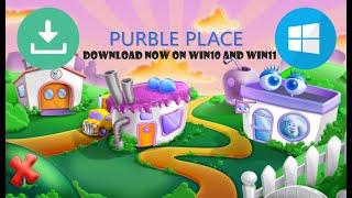 How to Download Purble Place In Windows 10 and 11 in 2024!