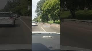 Виховування водіїв. Рух без пробки по вул. Теліга, коли всі дотримуються правил.  #automobile