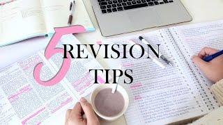 5 REVISION TIPS - study smarter