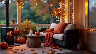  Come relax fall with the sounds of rain and the crackling of the fireplace 