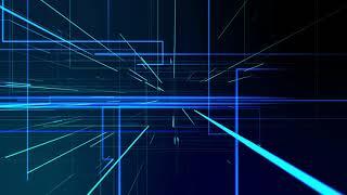 Abstract digital animated background || Geometry lines with dashes and glow||  By SUNARI VFX