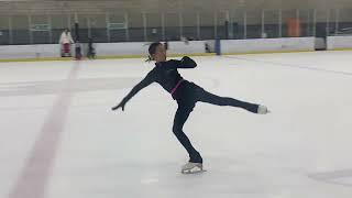 Danhee Ryu pre silver freeskate test