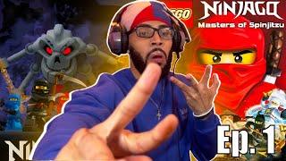 My First Time Watching *LEGO NINJAGO | Pilot Episode 1 Reaction