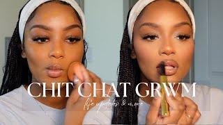 chit chat grwm | getting more personal, updated everyday makeup, life updates, & more