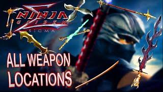 How to get all Weapons! - 【 NINJA GAIDEN SIGMA 】MASTERS COLLECTION