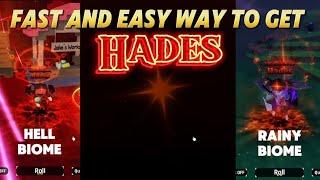 Fastest and easy way to get HADES in Sol's RNG