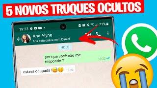 OLHA ISSO!!! 5 SEGREDOS NO WHATSAPP! QUE TALVEZ VOCÊ NÃO SABIA! NOVAS FUNÇÕES 2021