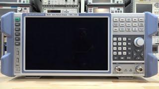 TSP #120 - Rohde & Schwarz ZNLE 1MHz - 6GHz Vector Network Analyzer Review, Teardown & Experiments