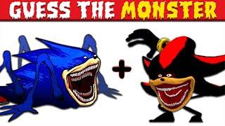 SHIN SONIC TAPES | Guess The MONSTER By EMOJI & VOICE | Sonic The Hedgehog 3| Shin Sonic...!