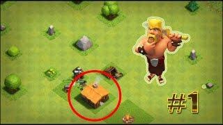 КАК ПРАВИЛЬНО НАЧАТЬ ИГРАТЬ С 1 ТХ ?   #1.Clash of Clans