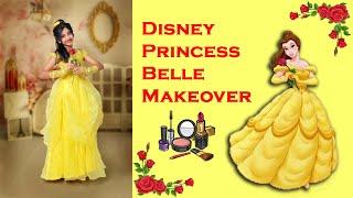 Avani’s DISNEY PRINCESS BELLE MAKEOVER | Beauty And The Beast | Avani's Life