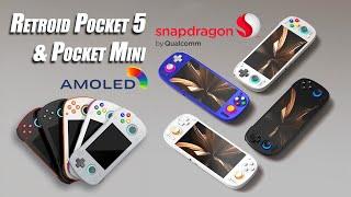 Retroid Pocket 5  & Pocket Mini Are Almost Here, AMOLED + Snapdragon Worth It?