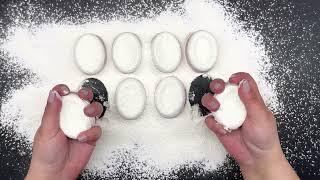 Cornstarch with Gym chalk | ASMR | Oddly satisfying