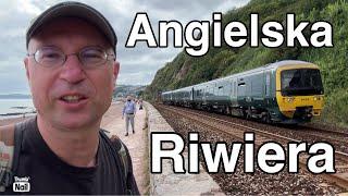 Teignmouth, red cliffs, smugglers tunnel and fast trains.... ENG SUB