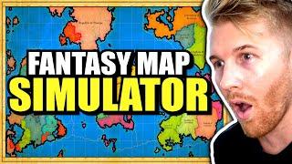 This World Simulation Game is INSANE... (Fantasy Map Simulator)