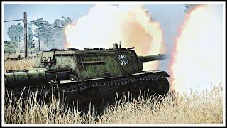 Devastating Firepower: Witness the SU-152 Tank's Indirect Fire Support in WWII | Gates of Hell