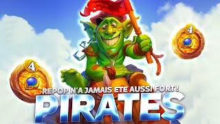 PIRATE REPOP N'A JAMAIS ETE AUSSI FORT | Maverick Hearthstone Battlegrounds