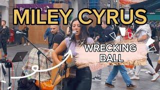 Girl with SHOCKING voice sings Miley Cyrus | Miley Cyrus - Wrecking Ball