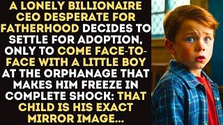 A Billionaire CEO Decides to Adopt a Child, Only to Freeze in Shock at the Little Boy He Meets: He's