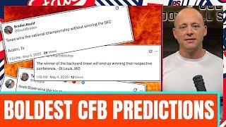 Boldest College Football Predictions Of 2025 - Josh Pate Cut
