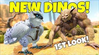 Upcoming Ark Mobile New Dinos! First Look & Gameplay  New Dinos in Ark Ultimate Soon..