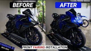 Yamaha R1 Front Fairing Installation