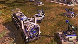 USA Laser vs China (MOD ELITE HUNTERS) C&C Generals Zero Hour
