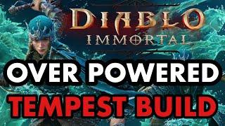 UNSTOPPABLE GOD TIER TEMPEST, ANTI STUN, SUPER FAST, TANK ASSASSIN BUILD  DIABLO IMMORTAL