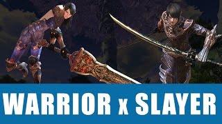 TERA Gameplay PvP - Warrior vs. Slayer - Duel - Lv.65