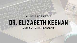Aug. 3 Message About Return to School Plans for SSD Schools