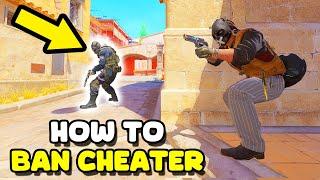 HOW TO BAN A CHEATER from enemy team? - CS2 BEST MOMENTS #31
