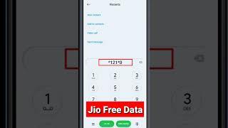 Jio Free Data Code 2023 #technicalydvg #shorts #freedata