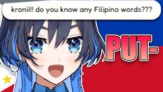 Kronii Knows Some Filipino Bad Words Because of Her Friend