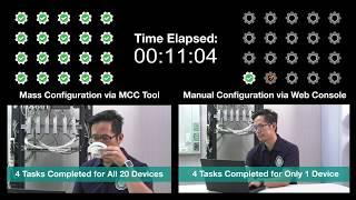 MCC Demo: CLI-type Mass Device Configuration