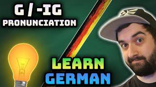 Master German G and -ig Pronunciation: Full Guide | Definitely German