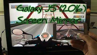 Screen Mirror Galaxy J5 to HDTV: Netlix, YouTube, Games, Video, Photos, etc
