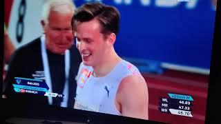 Carsten Borholm - 400m H WR Oslo 2021 Diamond Leage