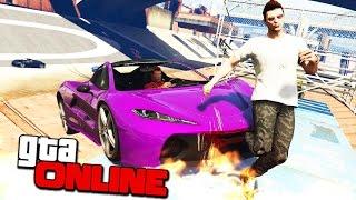 ПРОБЕЖИШЬ ИЛИ УМРЕШЬ НА ЖЕСТОКО СМЕРТЕЛЬНОЙ ТРОПЕ В GTA 5 ONLINE ( УГАР )