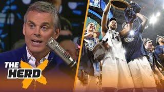 Colin Cowherd reacts after Villanova beat Michigan to win another National Title | THE HERD