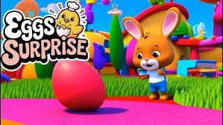 Surprise Eggs kids songs | Mini Marvels | Nursery Rhymes