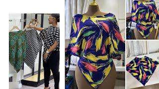 How to Sew a Triangular Flare Bubu Blouse | Step-by-Step Tutorial