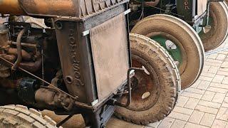 Fordson start up and plough day